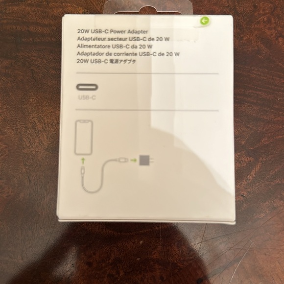 Brand New Apple USB-C 20 W Power Adapter - Picture 2 of 3
